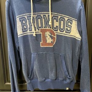 Denver Broncos Distressed Hoodie